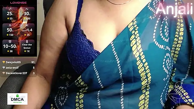 -Naughty-Anjali- online show from 03.15.25