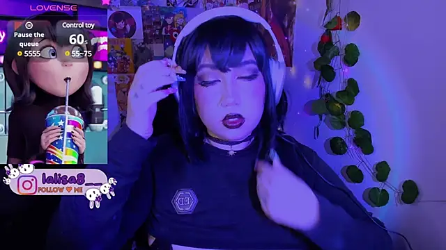 Snapshot of lalisa8 chatting on 01.02.25 lalisa8 online show from 01.02.25