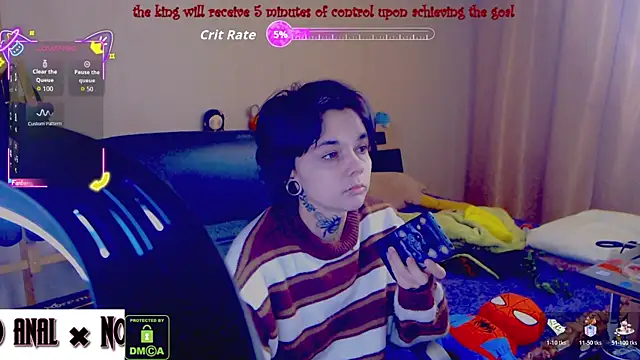Snapshot of Dark__Elf chatting on 04.19.26 Dark Elf online show from 04.19.26