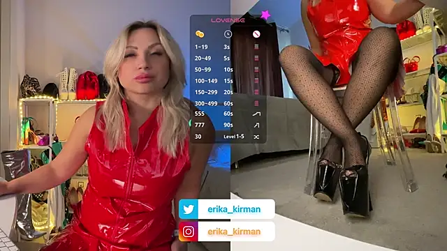 Erika Kirman online show from 01.03.25