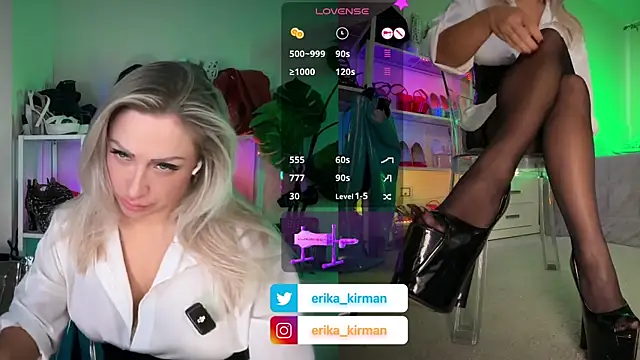 Erika Kirman online show from 10.07.25