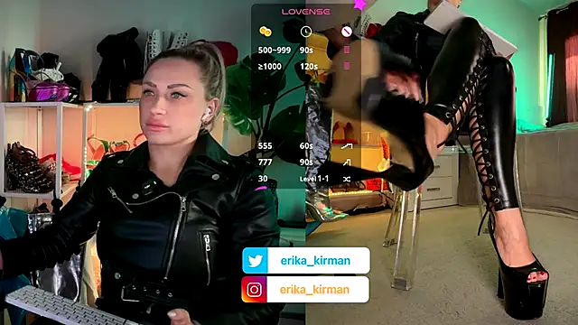 Erika Kirman online show from 11.28.25