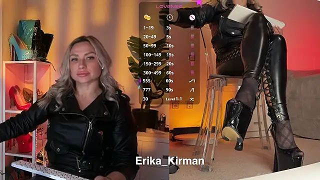 Erika Kirman online show from 03.30.26