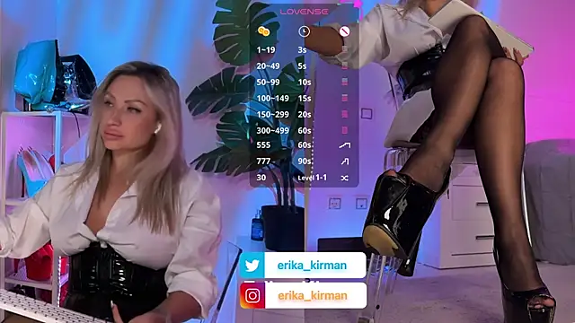 Erika Kirman online show from 06.18.26