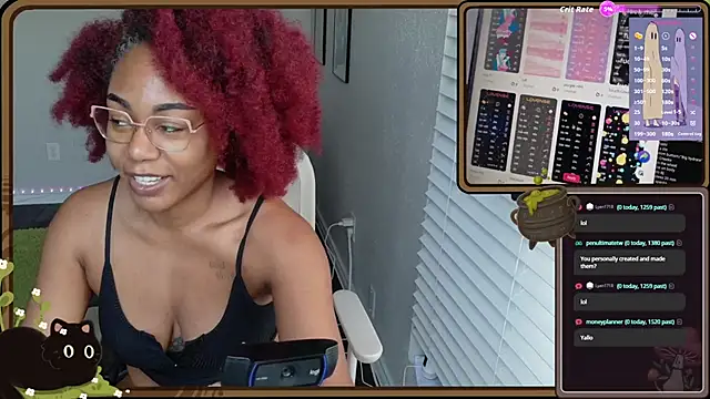 Snapshot of Cheybaaee chatting on 11.09.25 Cheybaaee online show from 11.09.25