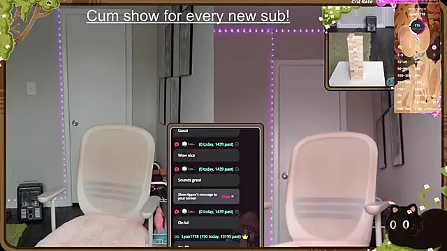 Snapshot of Cheybaaee chatting on 12.14.25 Cheybaaee online show from 12.14.25