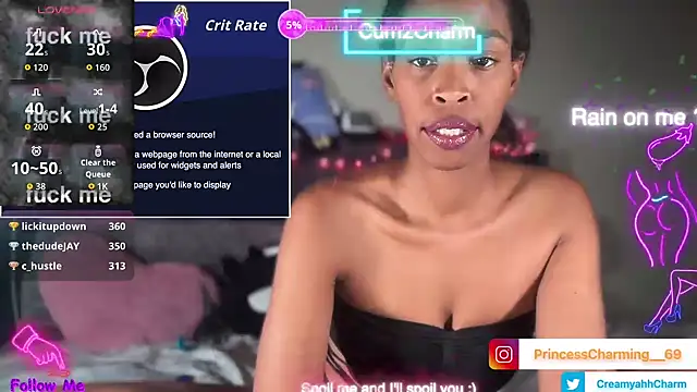 Cum2Charm online show from 10.21.25