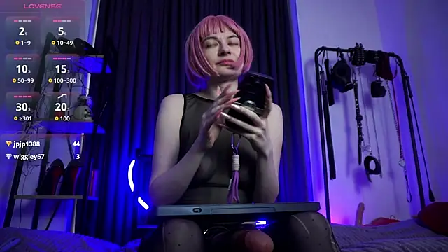 CyberXGoddess online show from 02.08.25