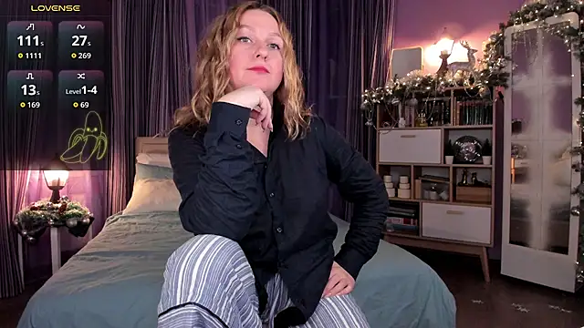 Snapshot of Lazy_Lady chatting on 12.14.25 Lazy Lady online show from 12.14.25