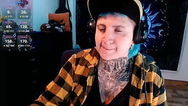 Marieblueeyes online show from 02.17.25