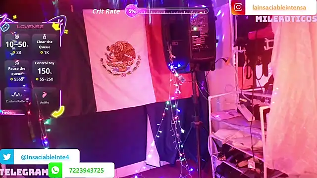 LaInsaciableIntensa online show from 04.02.26