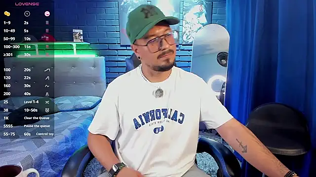 DaviidEvans  online show from 07.10.26