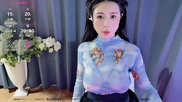 Snapshot of candy-yiyi chatting on 12.19.24 candy-yiyi online show from 12.19.24