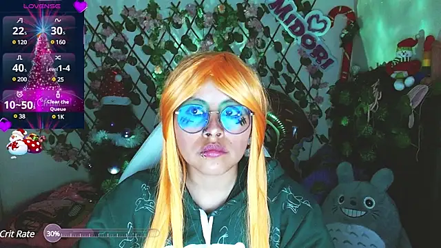 MidoriQuiinn online show from 12.11.24