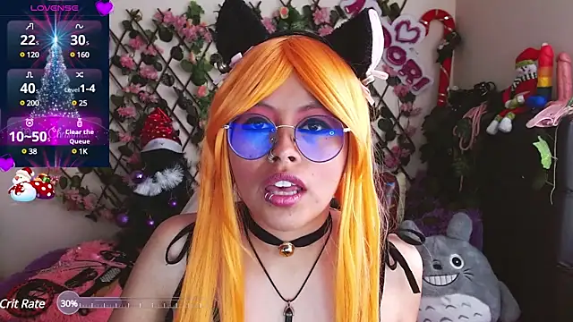 MidoriQuiinn online show from 12.22.24