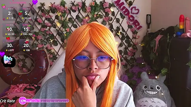 MidoriQuiinn online show from 01.24.25