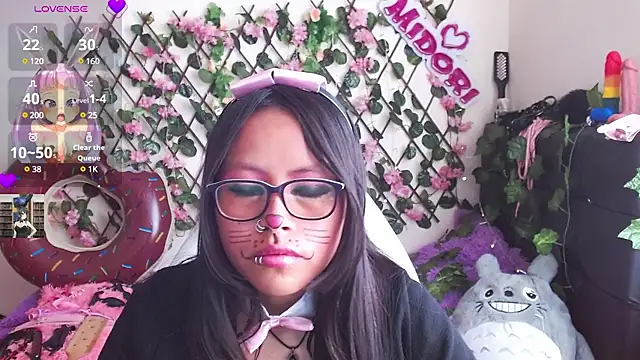 MidoriQuiinn online show from 01.29.25