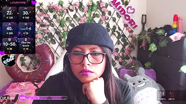 MidoriQuiinn online show from 02.02.25