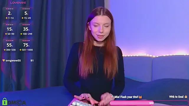 SweetMialissa online show from 11.09.25