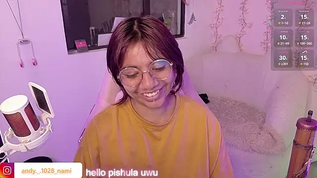 Snapshot of Nami_usagi chatting on 04.21.26 Nami usagi online show from 04.21.26