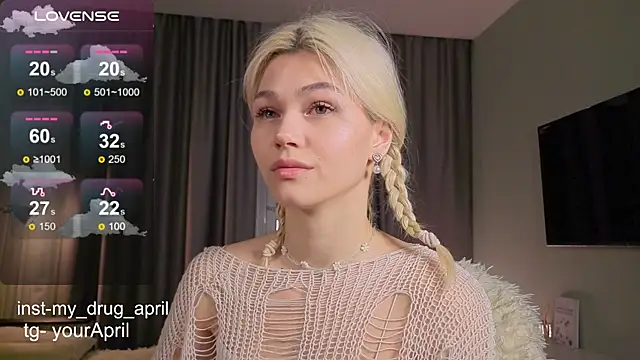 MyApril online show from 10.19.25