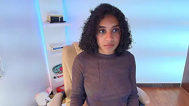 Snapshot of Belkaj chatting on 01.23.25 Belkaj online show from 01.23.25