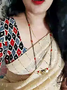 Indian desi wife online show from 12.31.24