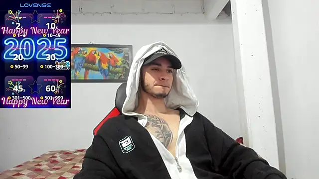 Snapshot of freestyle_blake1 chatting on 01.15.25 freestyle blake1 online show from 01.15.25