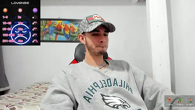 Snapshot of freestyle_blake1 chatting on 01.21.25 freestyle blake1 online show from 01.21.25