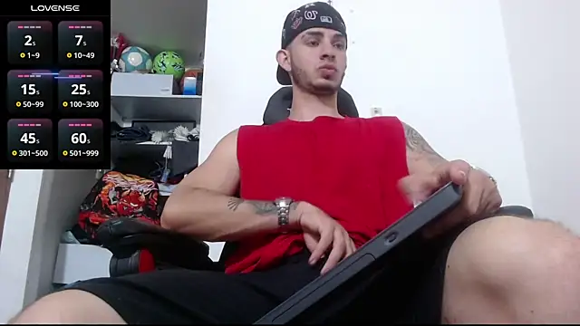 Snapshot of freestyle_blake1 chatting on 09.28.25 freestyle blake1 online show from 09.28.25