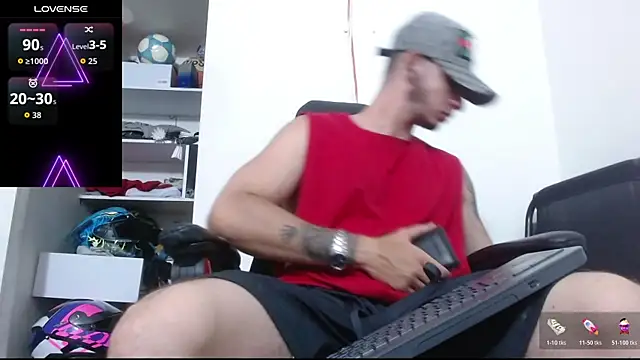 Snapshot of freestyle_blake1 chatting on 10.21.25 freestyle blake1 online show from 10.21.25