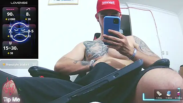 Snapshot of freestyle_blake1 chatting on 06.14.26 freestyle blake1 online show from 06.14.26