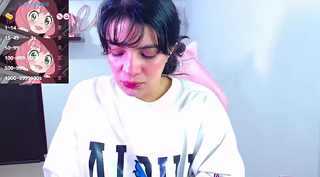 Snapshot of Vannessa__Shy chatting on 03.22.25 Vannessa Shy online show from 03.22.25