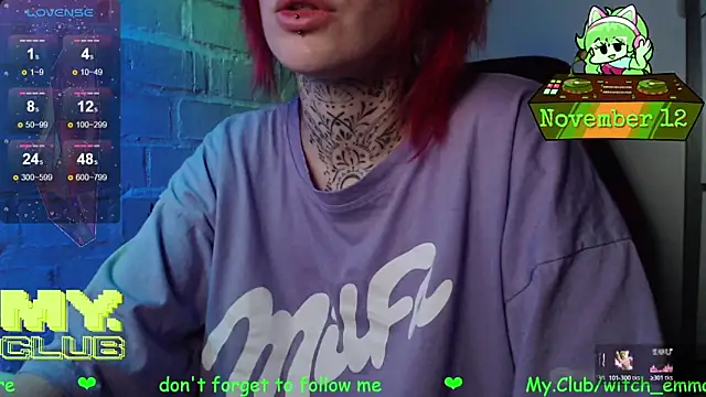 Witch Emma online show from 11.12.25