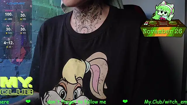 Witch Emma online show from 11.26.25