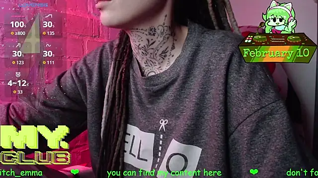 Witch Emma online show from 02.10.26