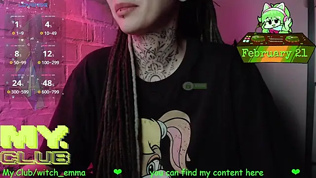 Witch Emma online show from 02.21.26