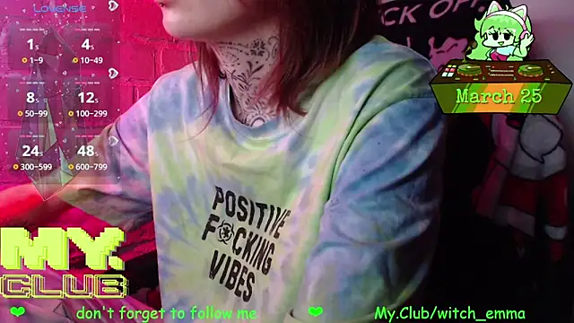 Witch Emma online show from 03.25.26