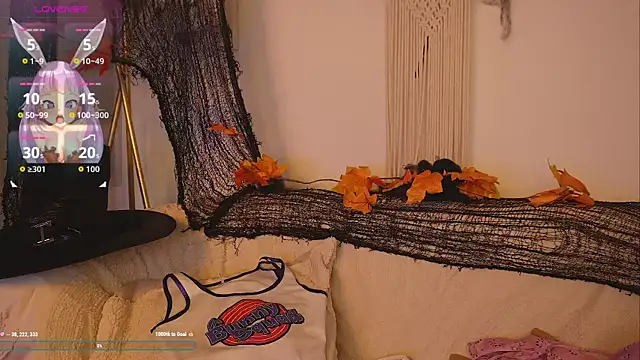 bunnycuteshy online show from 10.31.25