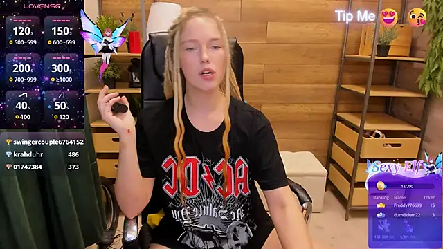  fiona Love online show from 01.27.25