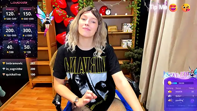  fiona Love online show from 02.14.25