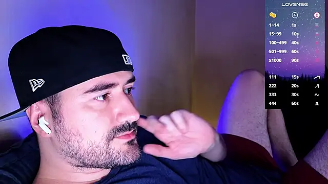 Snapshot of DominantTheo chatting on 01.30.25 DominantTheo online show from 01.30.25