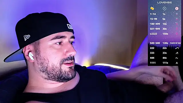 Snapshot of DominantTheo chatting on 02.13.25 DominantTheo online show from 02.13.25