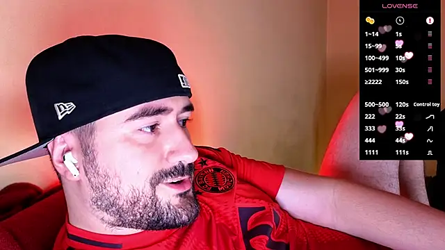 Snapshot of DominantTheo chatting on 02.15.25 DominantTheo online show from 02.15.25