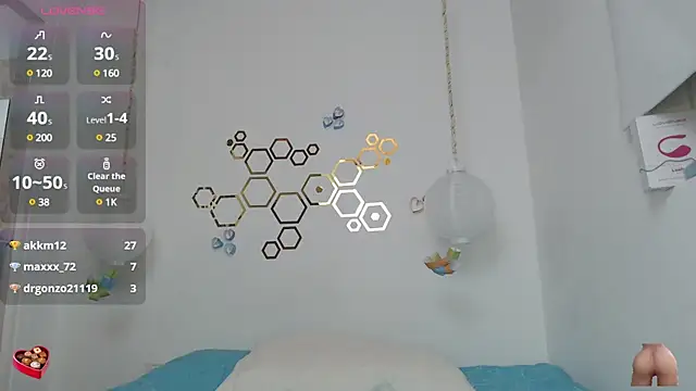 Snapshot of adriscute chatting on 02.22.25 adriscute online show from 02.22.25