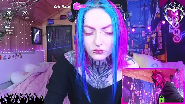 Snapshot of NekoCyber chatting on 05.03.26 NekoCyber online show from 05.03.26