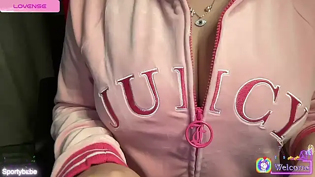 Snapshot of Sportybabe chatting on 01.18.25 Sportybabe online show from 01.18.25