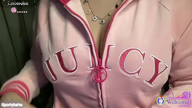 Snapshot of Sportybabe chatting on 01.31.25 Sportybabe online show from 01.31.25