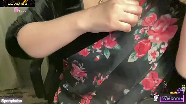 Snapshot of Sportybabe chatting on 03.08.25 Sportybabe online show from 03.08.25