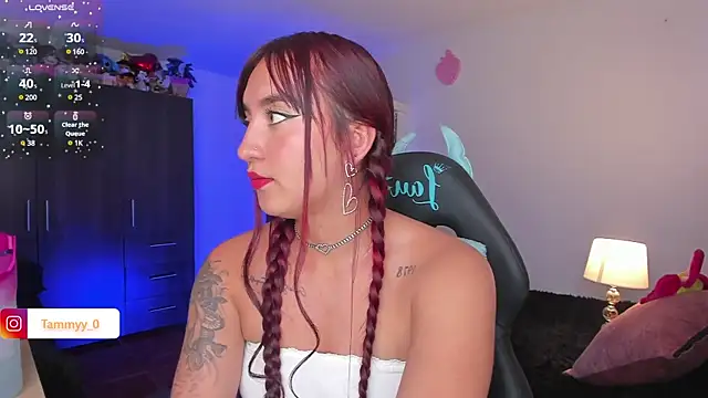Snapshot of _Tammyy chatting on 02.14.25 Tammyy online show from 02.14.25